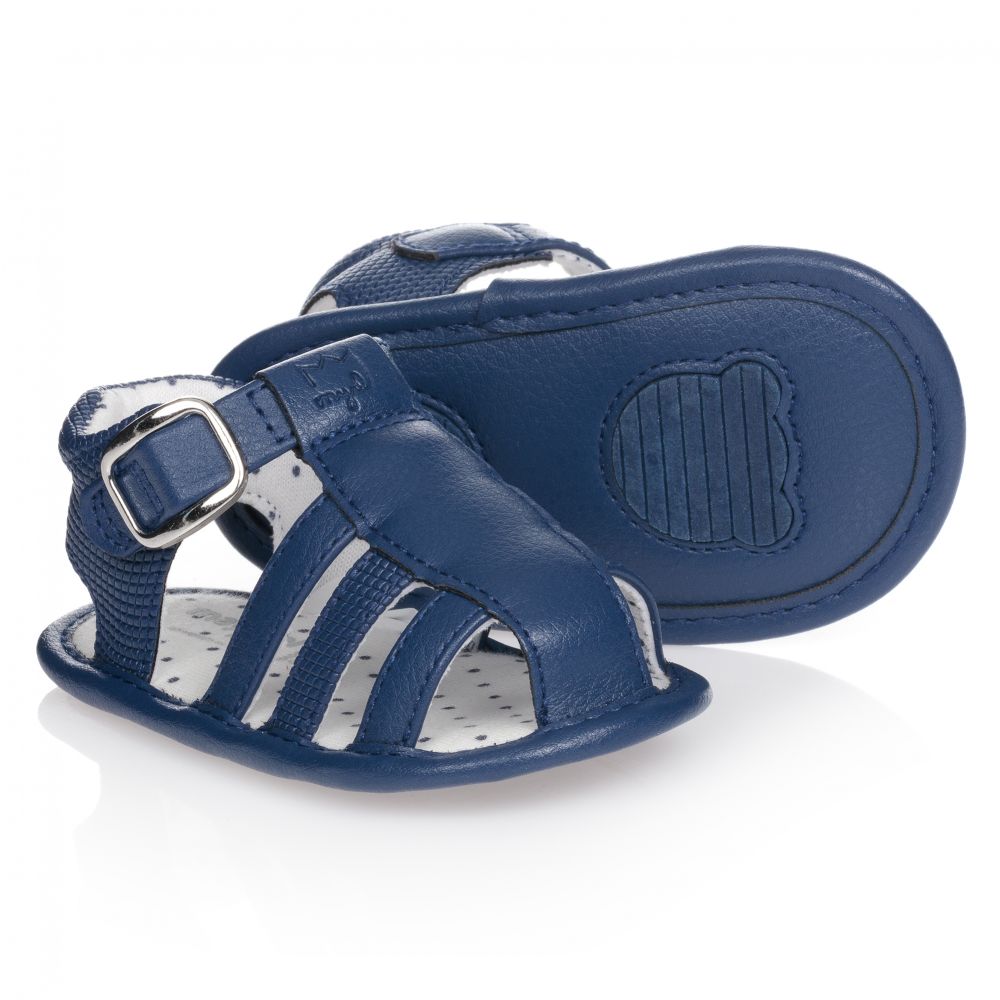 Mayoral - Navyblaue Krabbel-Sandalen | Childrensalon