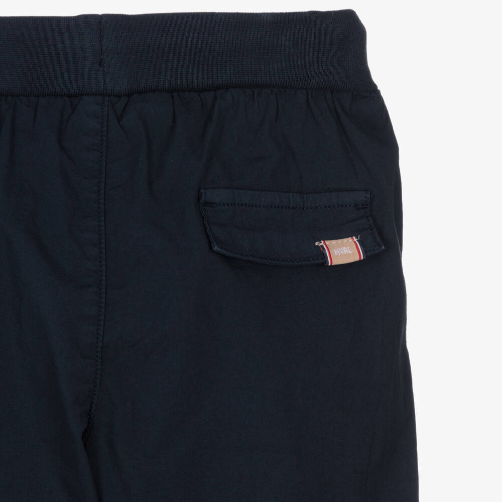 Mayoral-Navy Cargo Trousers | Childrensalon Outlet