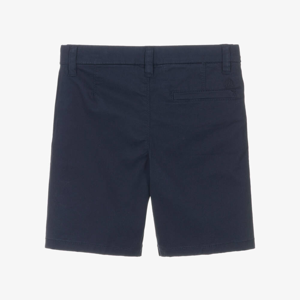 Mayoral-Navy Chino Shorts | Childrensalon Outlet