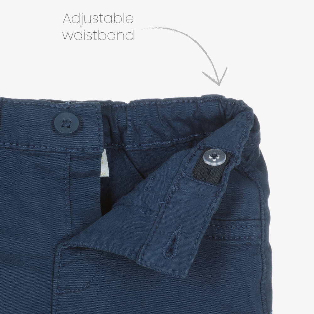 Mayoral Для новорожденных-Navy Chino Trousers | Childrensalon Outlet