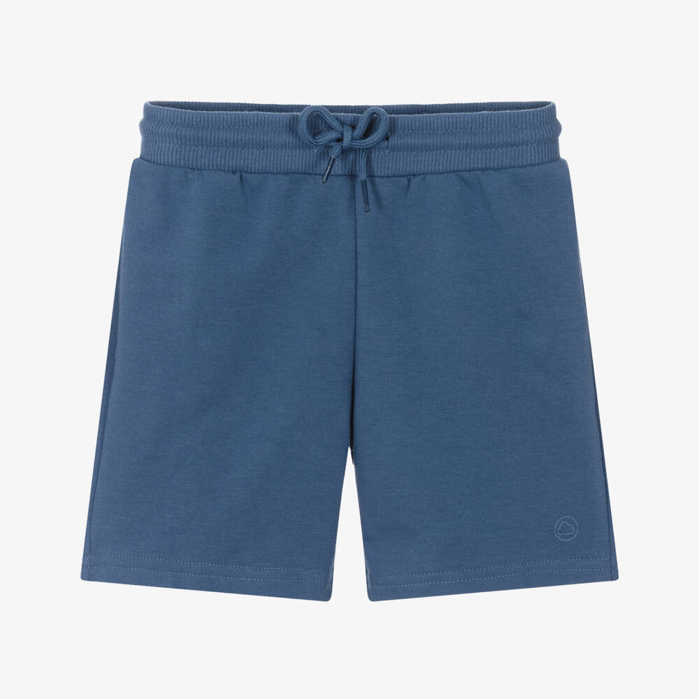 Mayoral-Navy Jersey Shorts | Childrensalon Outlet