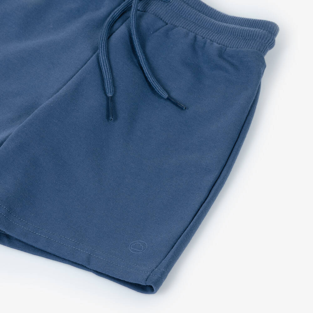 Mayoral-Navy Jersey Shorts | Childrensalon Outlet