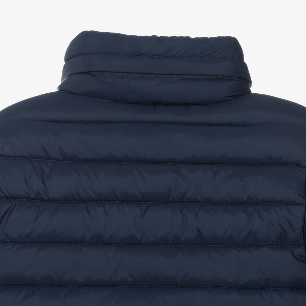 Mayoral-Navy Lightweight Puffer Jacket | Childrensalon Outlet