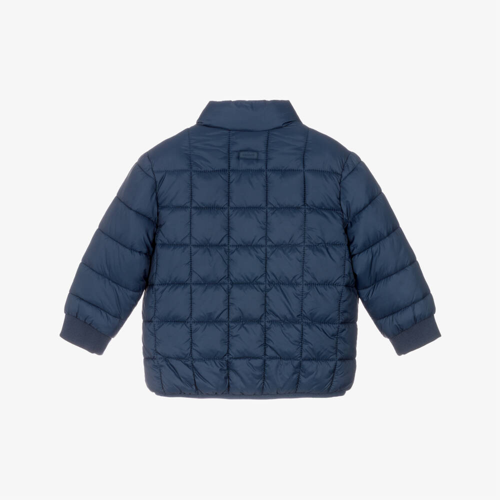 Mayoral-Navy Padded Jacket | Childrensalon Outlet