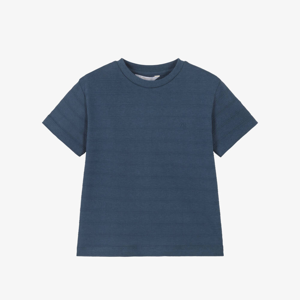 Mayoral-Navy T-shirt | Childrensalon Outlet