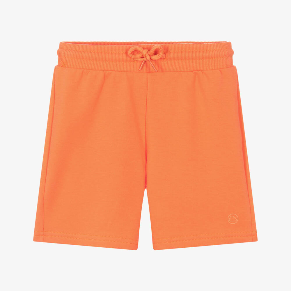 Mayoral-Orange Jersey Shorts | Childrensalon Outlet
