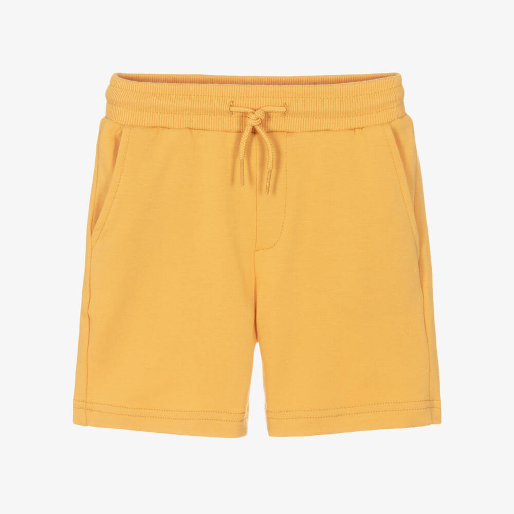 Mayoral-Orange Jersey Shorts | Childrensalon Outlet