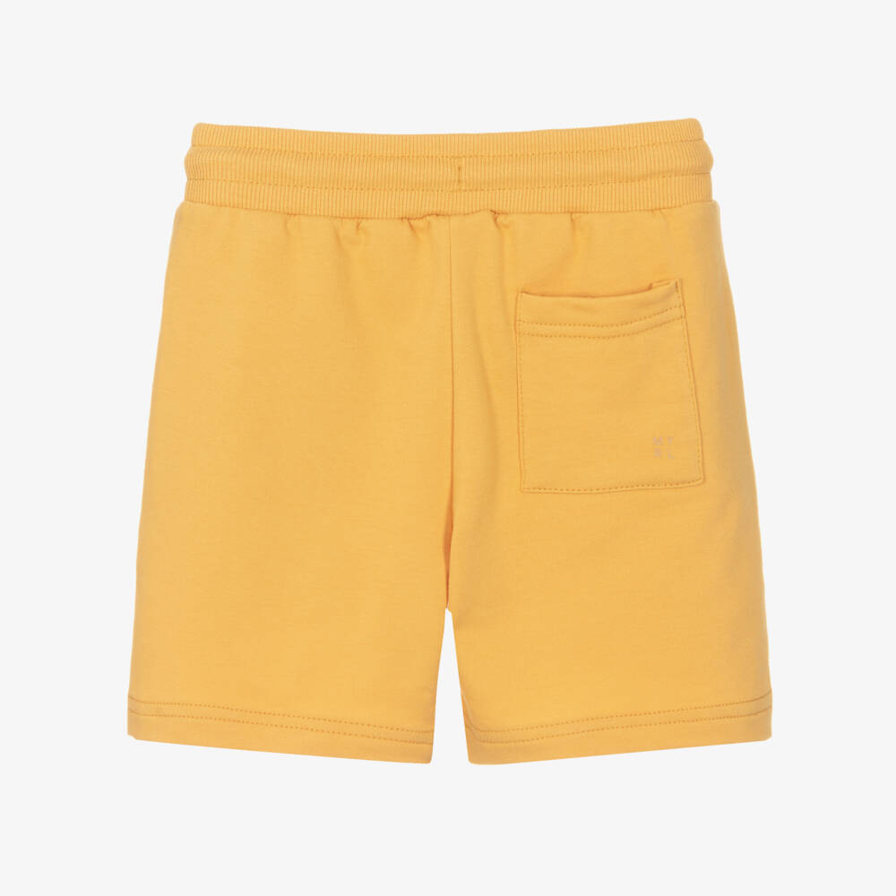 Mayoral-Orange Jersey Shorts | Childrensalon Outlet