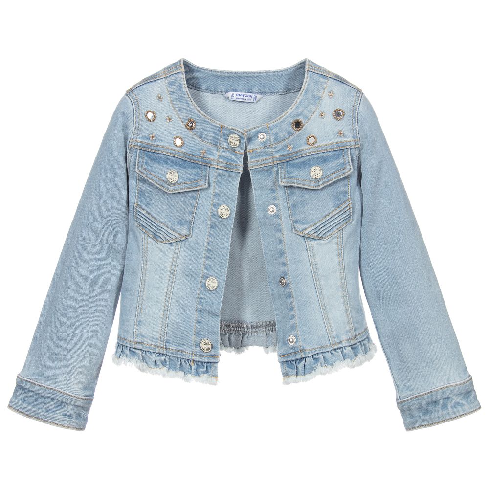Mayoral top jeans jacket
