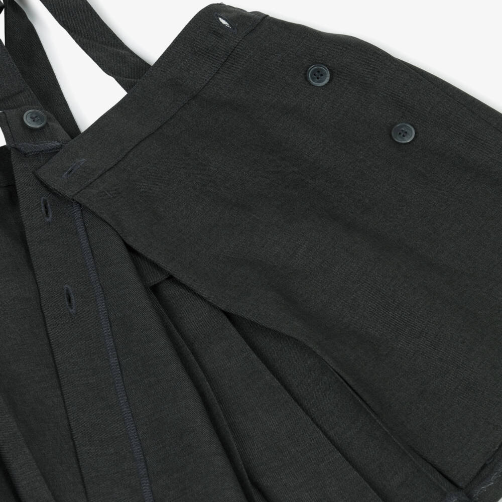 Mayoral-Pinafore Skirt - Grey | Childrensalon Outlet