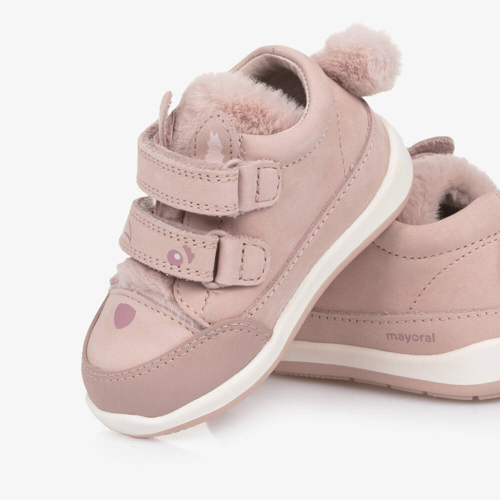 Mayoral-Pink Animal First Walkers | Childrensalon Outlet