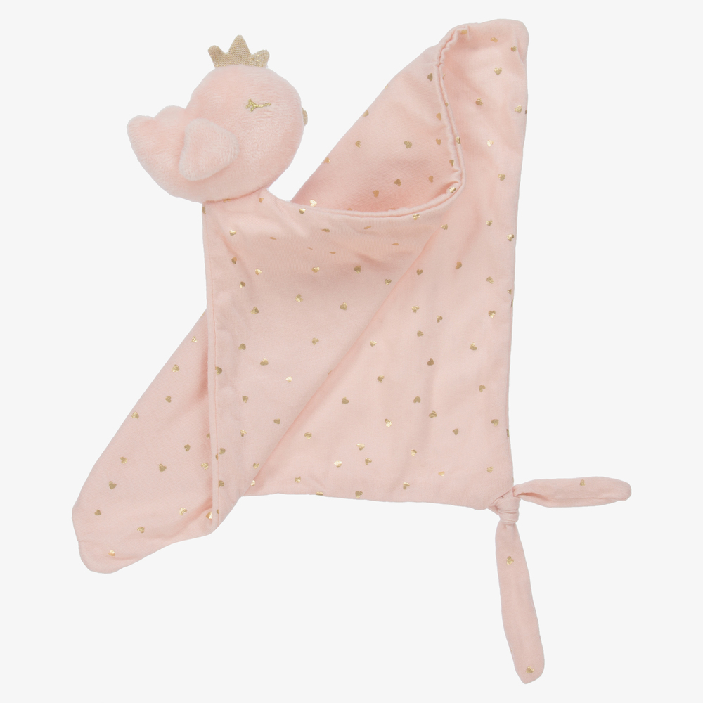 Mayoral Newborn - Розовая игрушка-дуду Птичка (25см) | Childrensalon