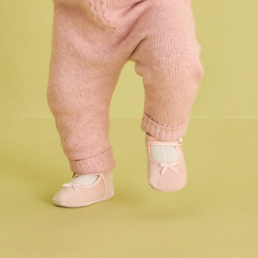 Mayoral Newborn-Pink Cotton Baby Socks (6 Pack) | Childrensalon Outlet