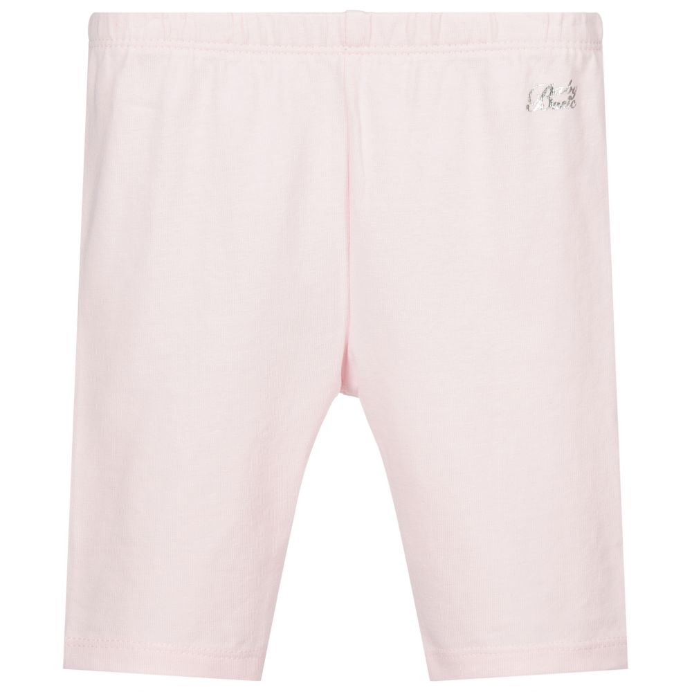 Mayoral - Pink Cotton Short Leggings | Childrensalon