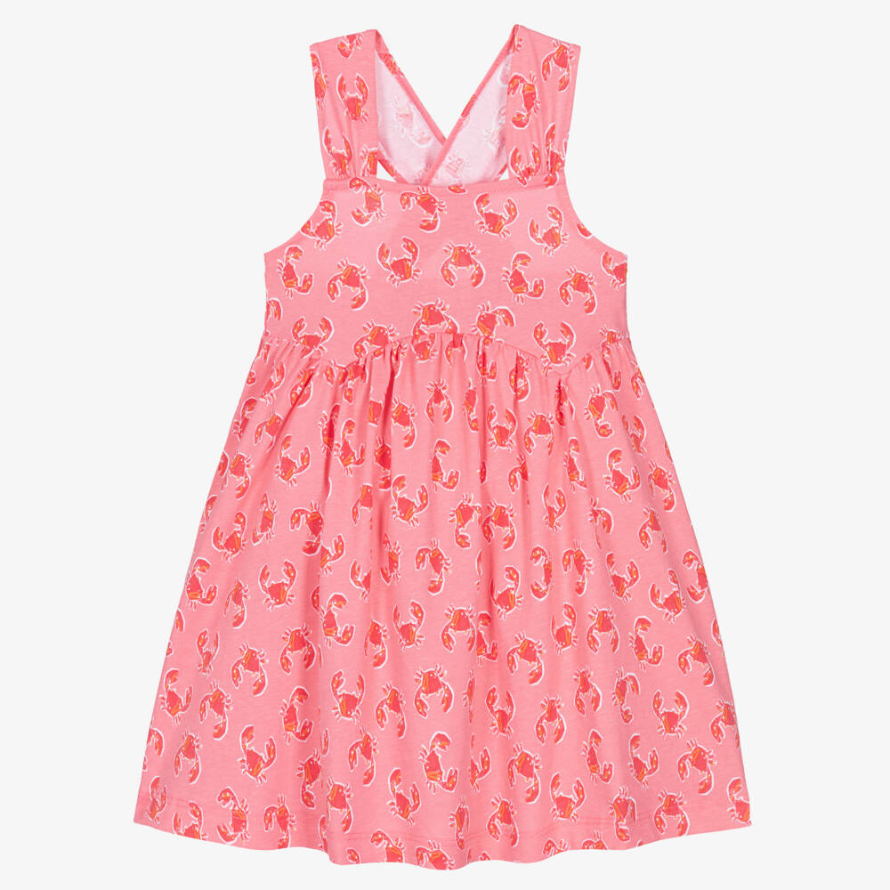 Mayoral-Pink Crab Dress | Childrensalon Outlet