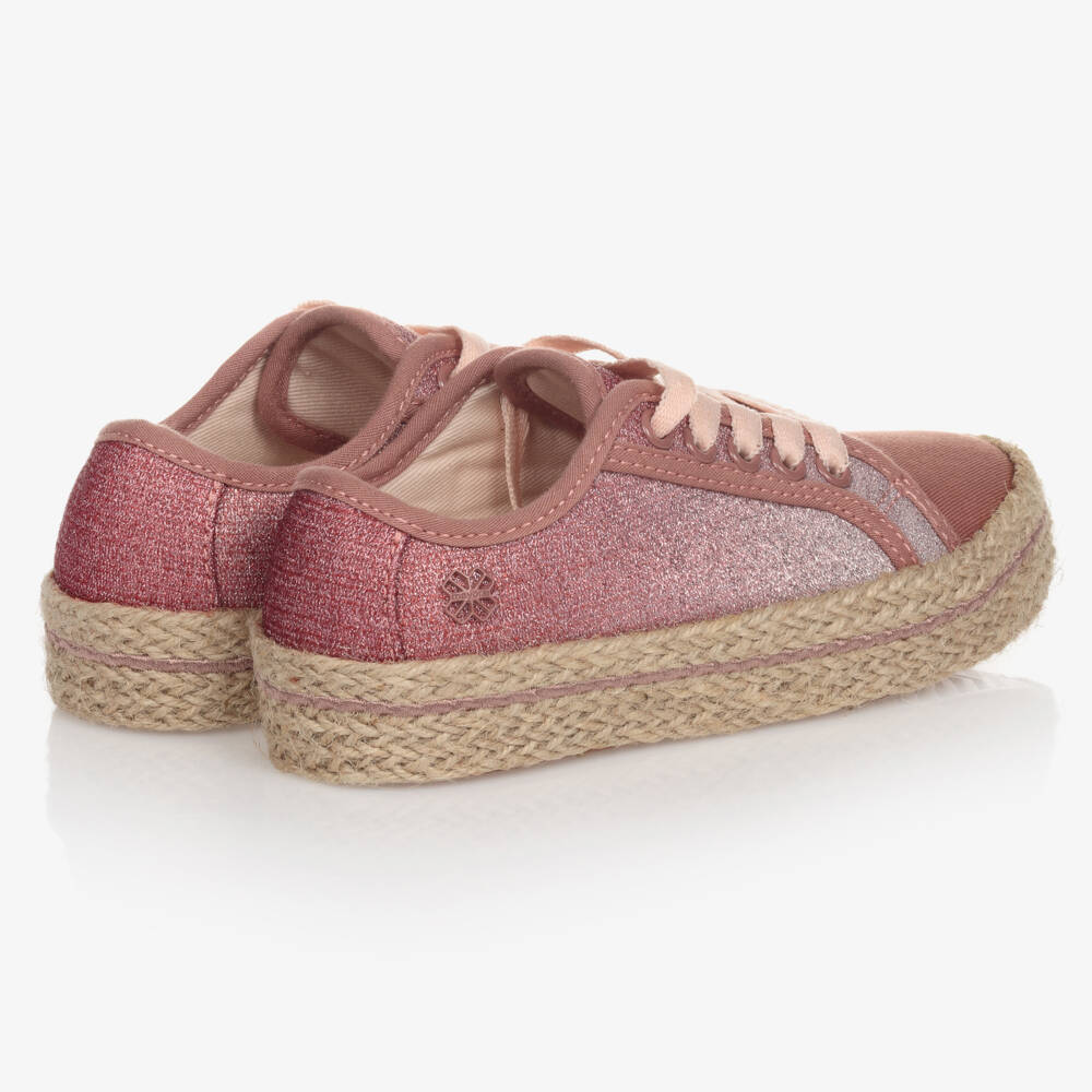 Mayoral-Pink Espadrille Trainers | Childrensalon Outlet
