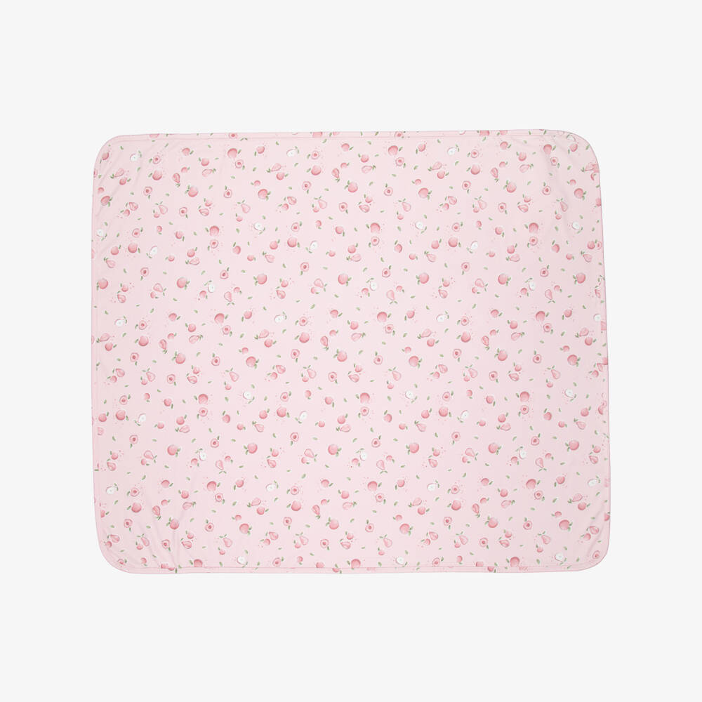 Mayoral Newborn-Pink Fruits Blanket | Childrensalon Outlet