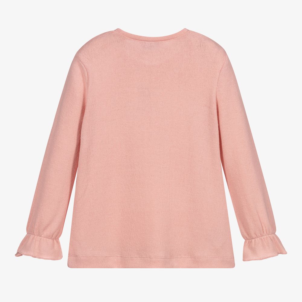 Mayoral-Pink & Grey Fox Leggings Set | Childrensalon Outlet