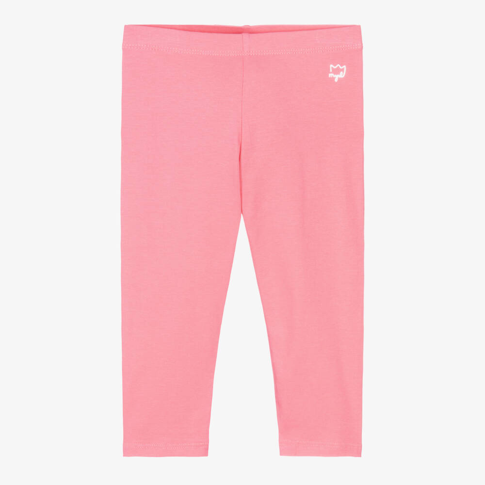 Mayoral-Розовые леггинсы для девочек | Childrensalon Outlet