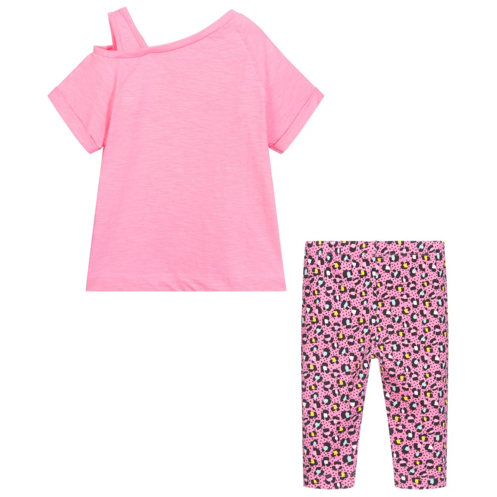 Mayoral-Розовый комплект с леггинсами | Childrensalon Outlet