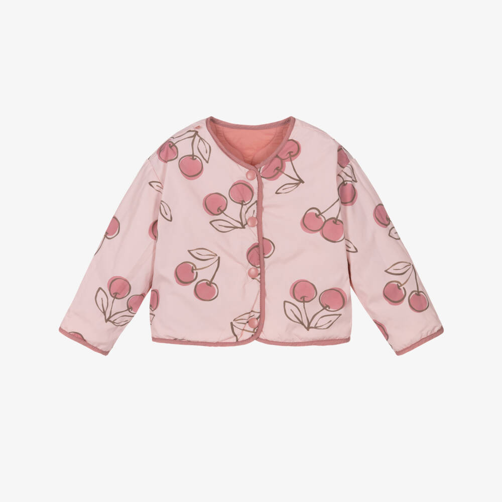 Mayoral-Pink Reversible Windbreaker | Childrensalon Outlet