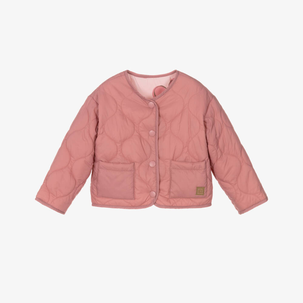 Mayoral-Pink Reversible Windbreaker | Childrensalon Outlet