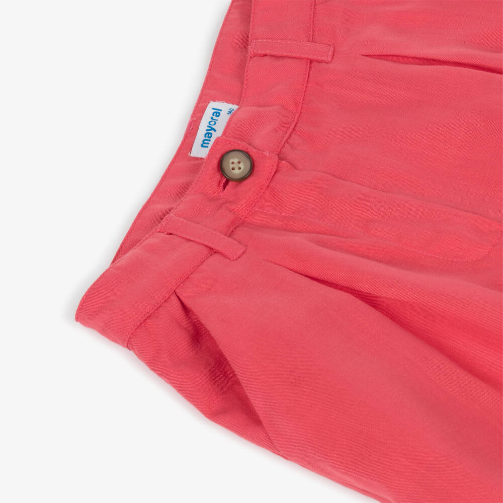 Mayoral-Pink Shorts | Childrensalon Outlet