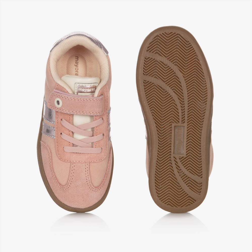 Mayoral-Pink T Toe Trainer | Childrensalon Outlet