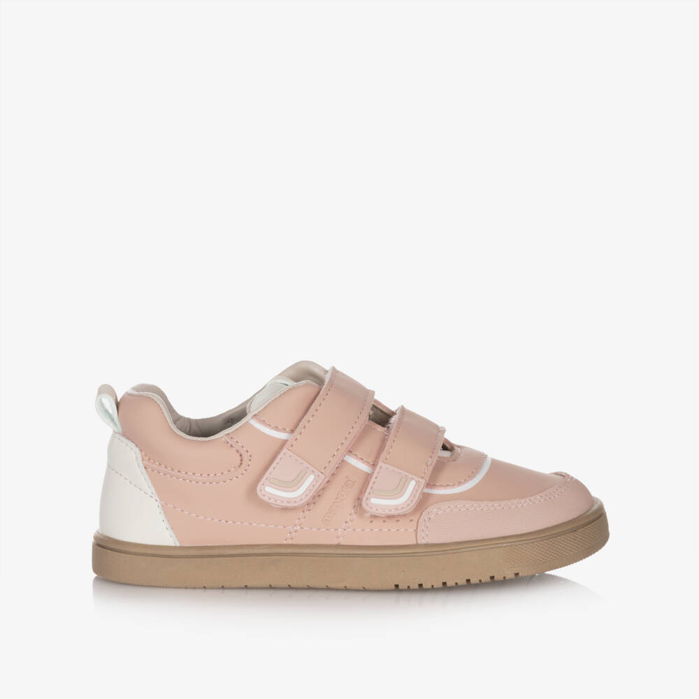 Mayoral-Pink Velcro Barefoot Trainer | Childrensalon Outlet