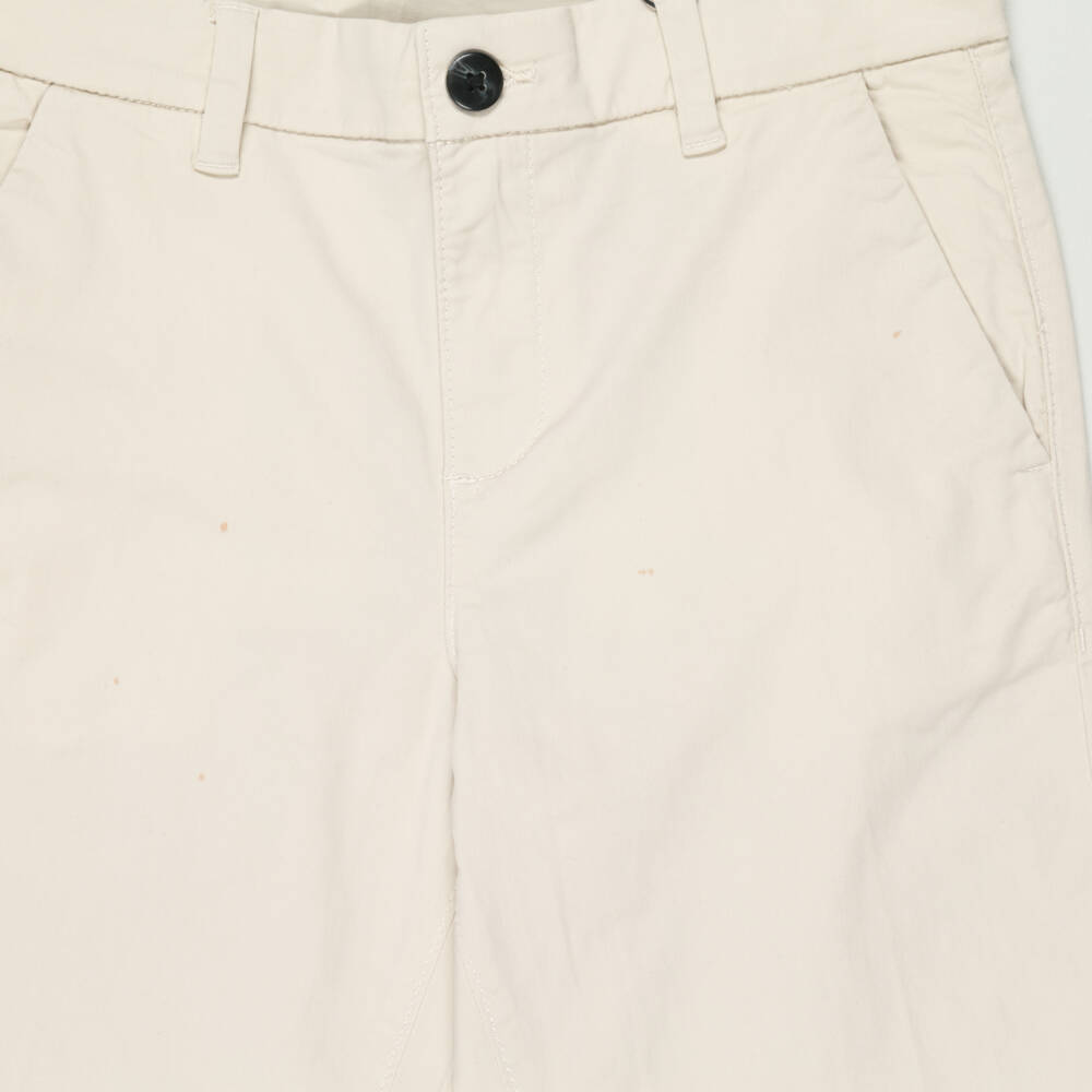 Mayoral Нукутаваке-Preloved Boys Beige Cotton Slim Fit Chinos (12 Years) | Childrensalon Outlet