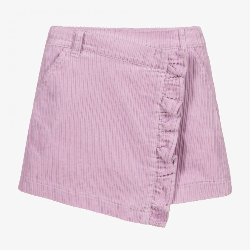 Mayoral-Purple Corduroy Skirt | Childrensalon Outlet
