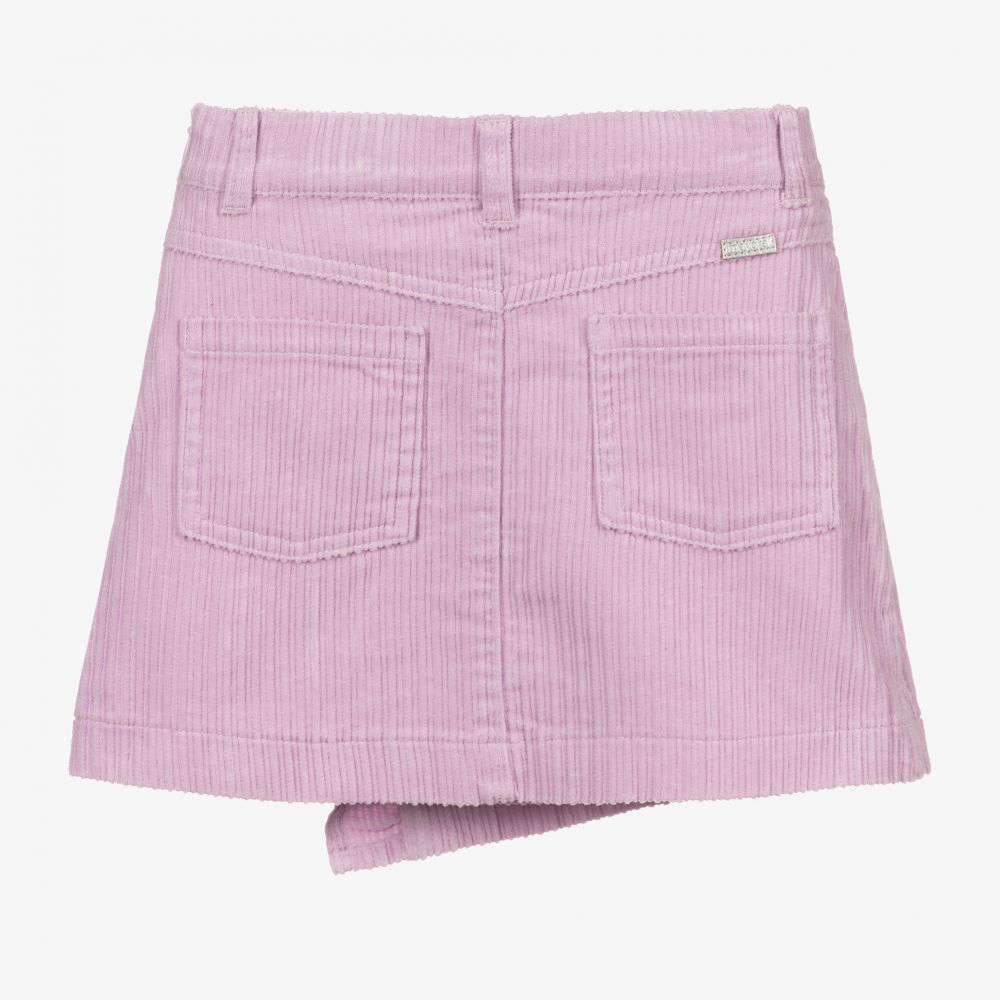 Mayoral-Purple Corduroy Skirt | Childrensalon Outlet