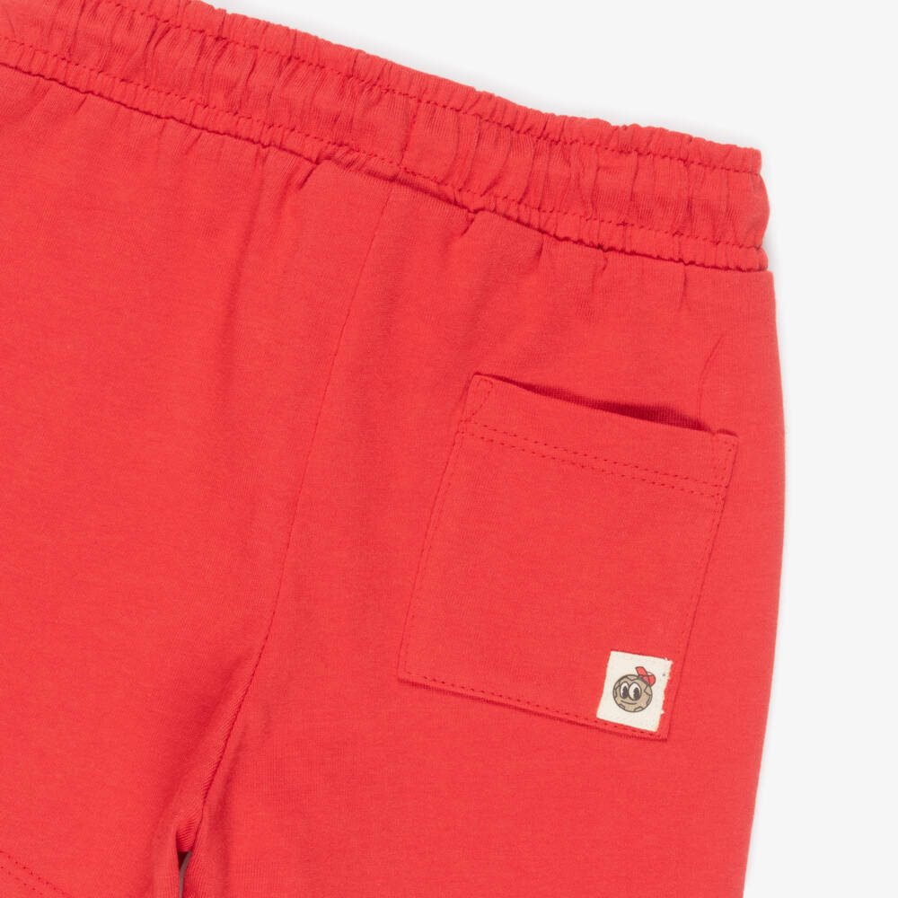 Mayoral-Red & White Football Print Short Set | Childrensalon Outlet