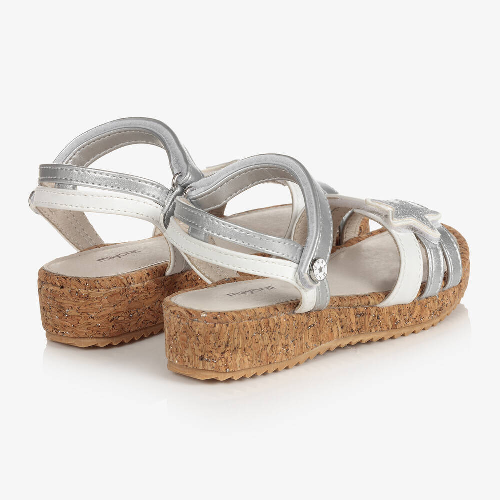 Silver star sandals outlet