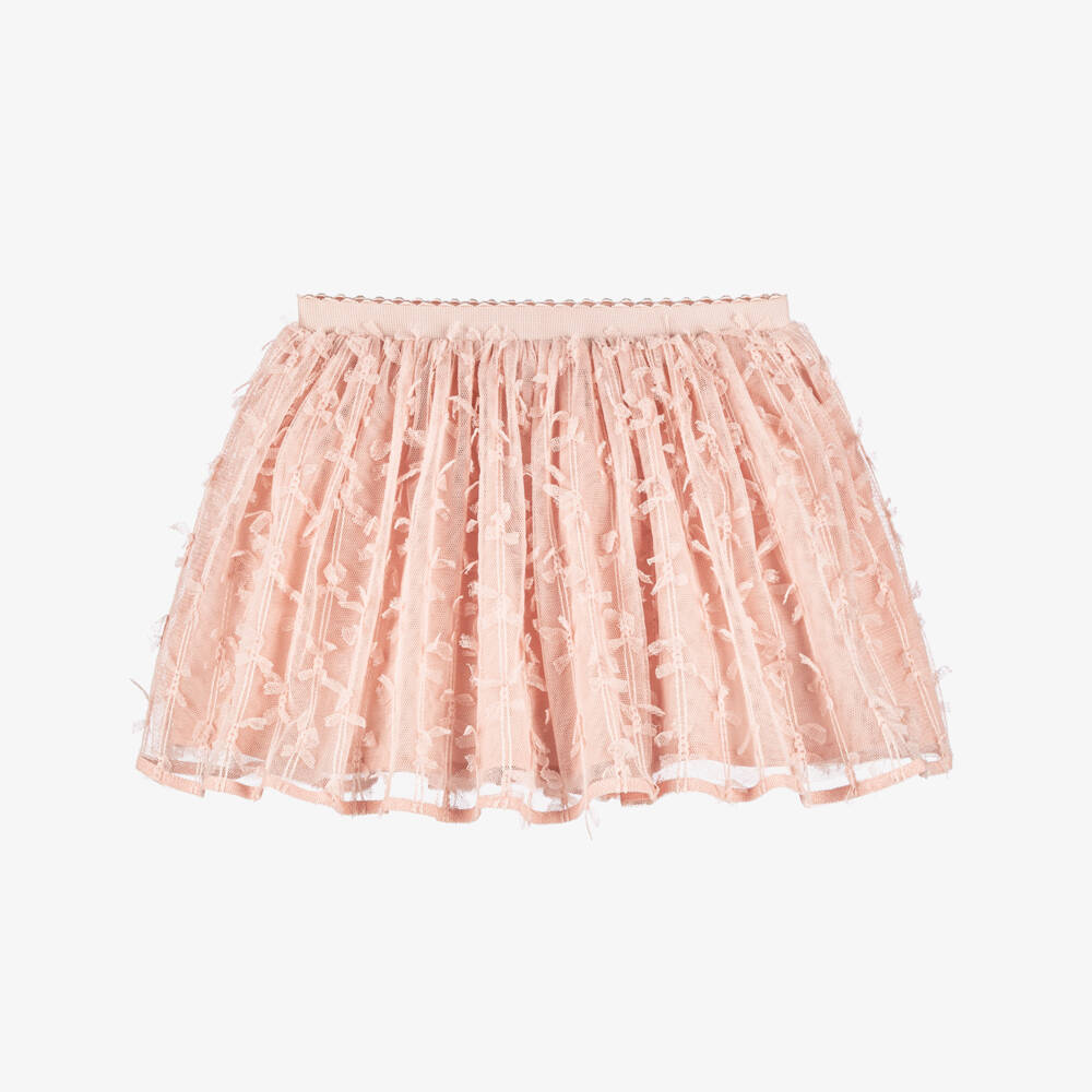 Mayoral-Skirt - Pink Tulle | Childrensalon Outlet