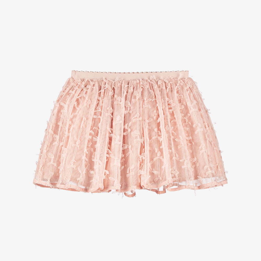 Mayoral-Skirt - Pink Tulle | Childrensalon Outlet