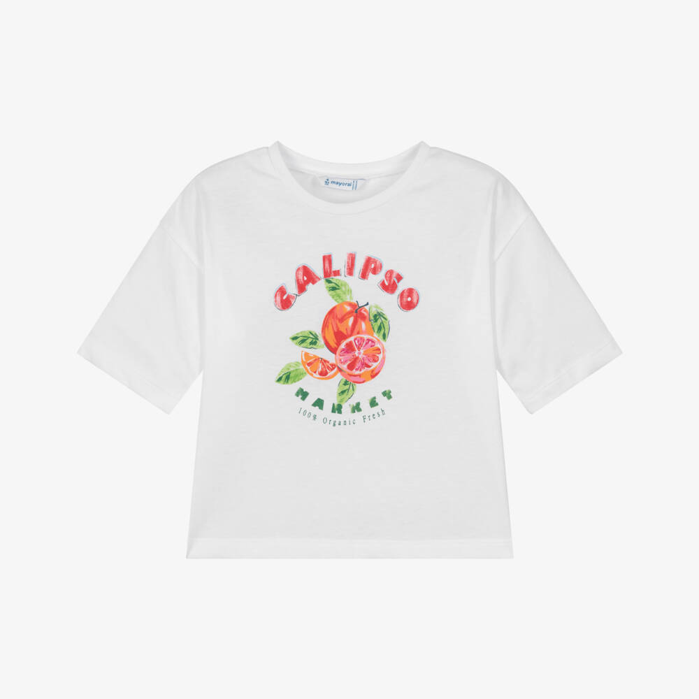 Mayoral-T-shirt - Calypso Print | Childrensalon Outlet