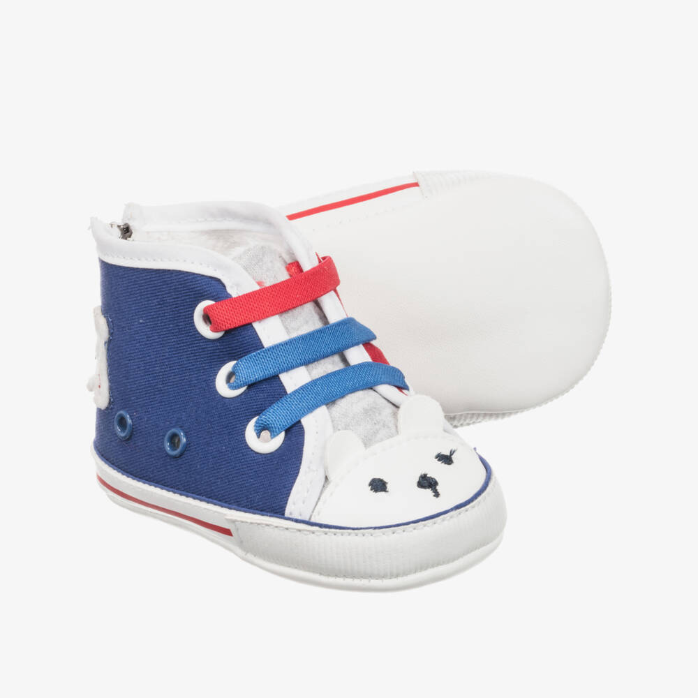 Mayoral Newborn-Teddy Bear Pre-Walker Shoes | Childrensalon Outlet