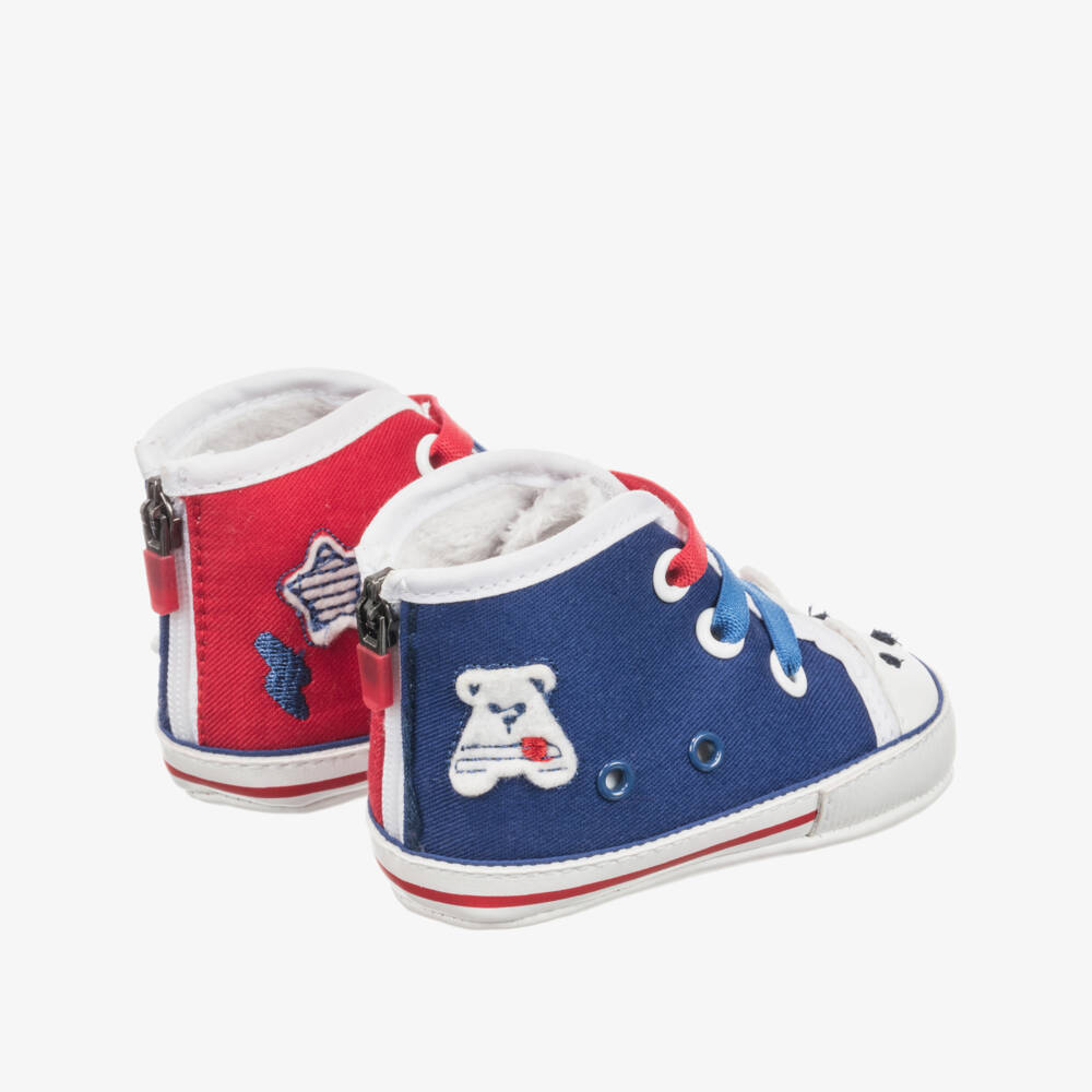 Mayoral Newborn-Teddy Bear Pre-Walker Shoes | Childrensalon Outlet