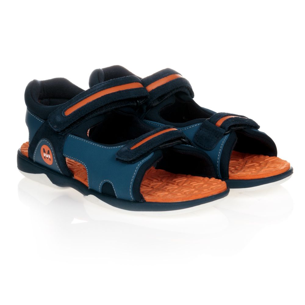 Mayoral - Teen Blue & Orange Sandals | Childrensalon