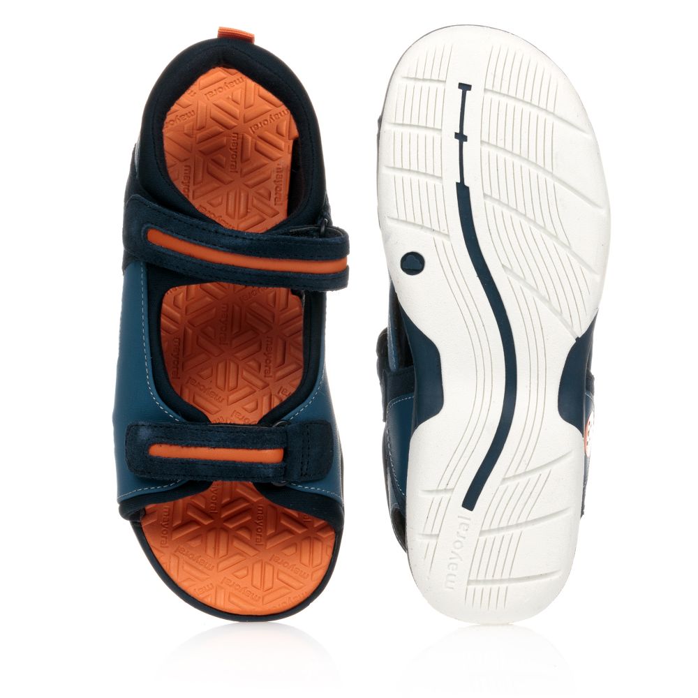 Mayoral-Сине-оранжевые сандалии для подростков | Childrensalon Outlet