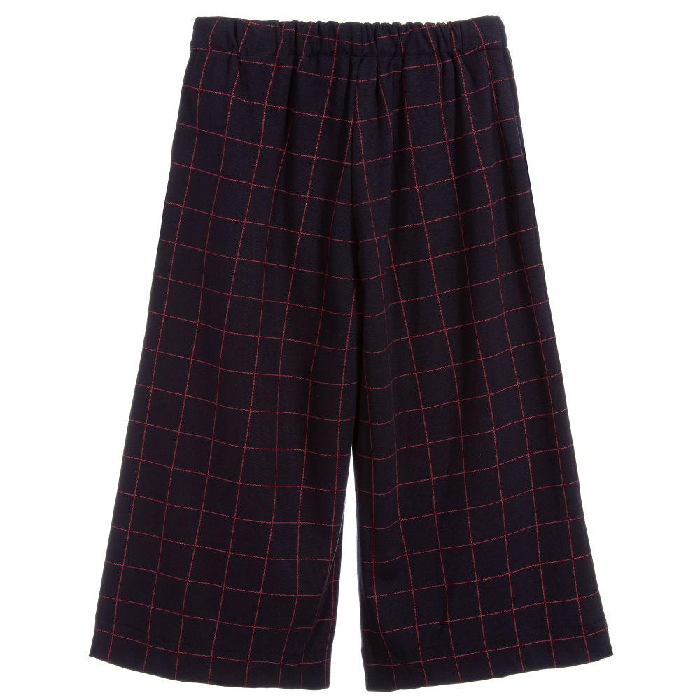 مايورال-Teen Blue & Red Culottes | Childrensalon Outlet