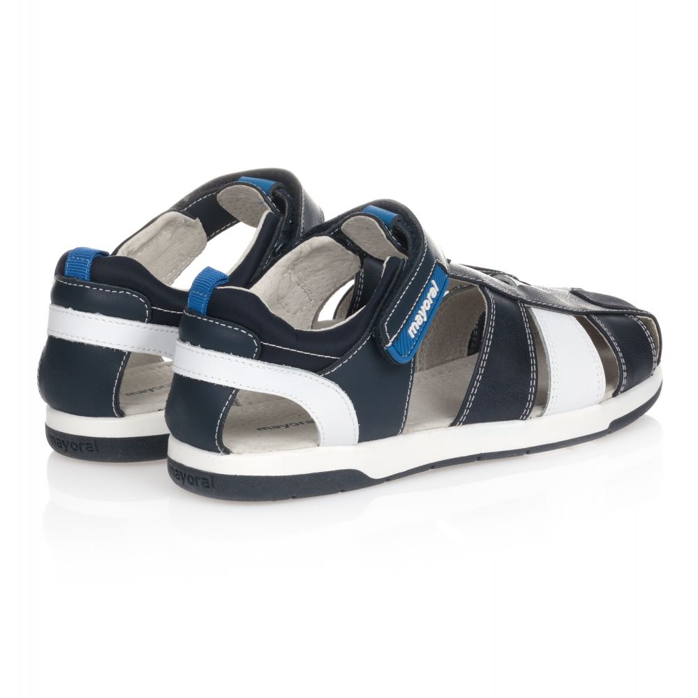Mayoral-Сине-белые сандалии для подростков | Childrensalon Outlet