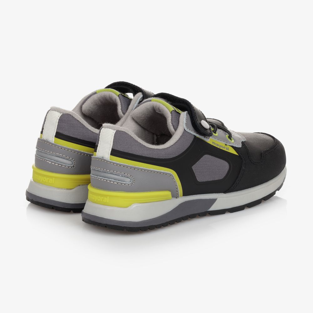 Mayoral-Teen Boys Black Trainers | Childrensalon Outlet