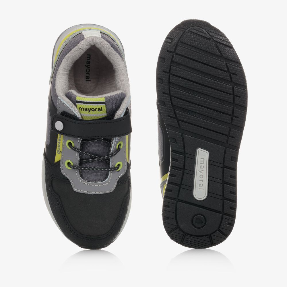 Mayoral-Teen Boys Black Trainers | Childrensalon Outlet