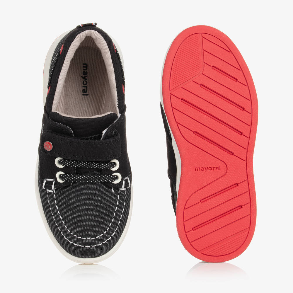 Mayoral Schwarze Teen Klett Sneakers Childrensalon Outlet