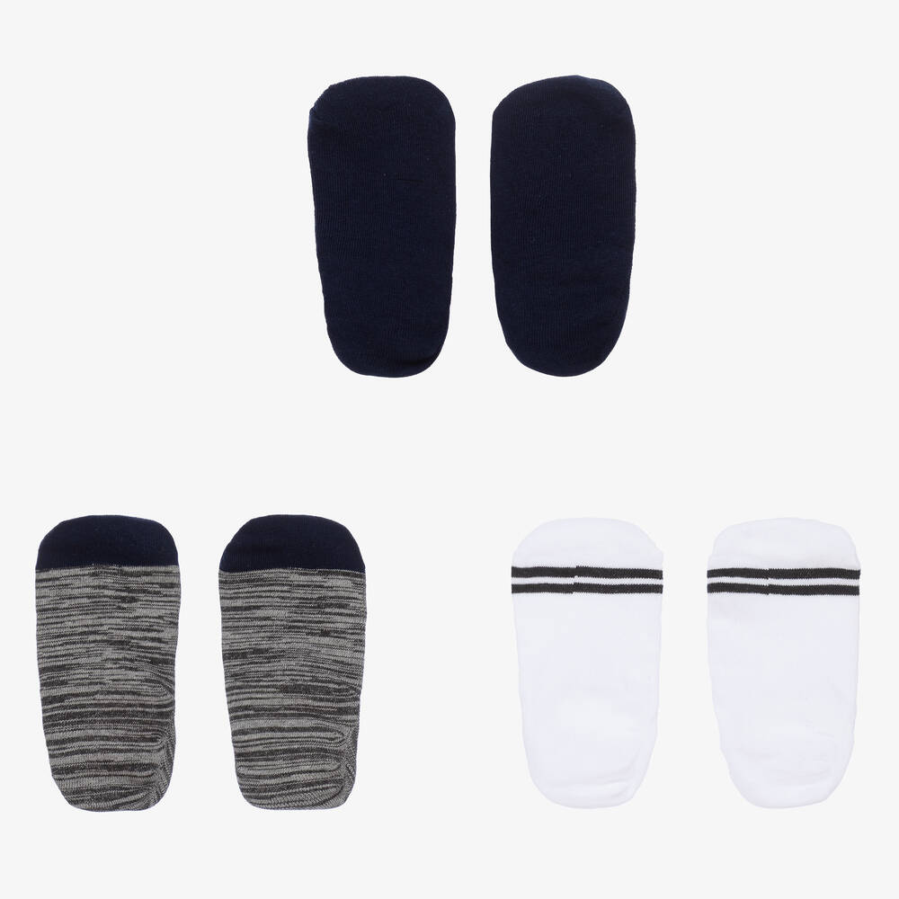 Mayoral-Хлопковые носки-невидимки (3пары) | Childrensalon Outlet