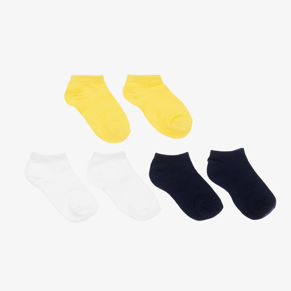 Mayoral-Teen Boys Cotton Socks (3 Pack) | Childrensalon Outlet