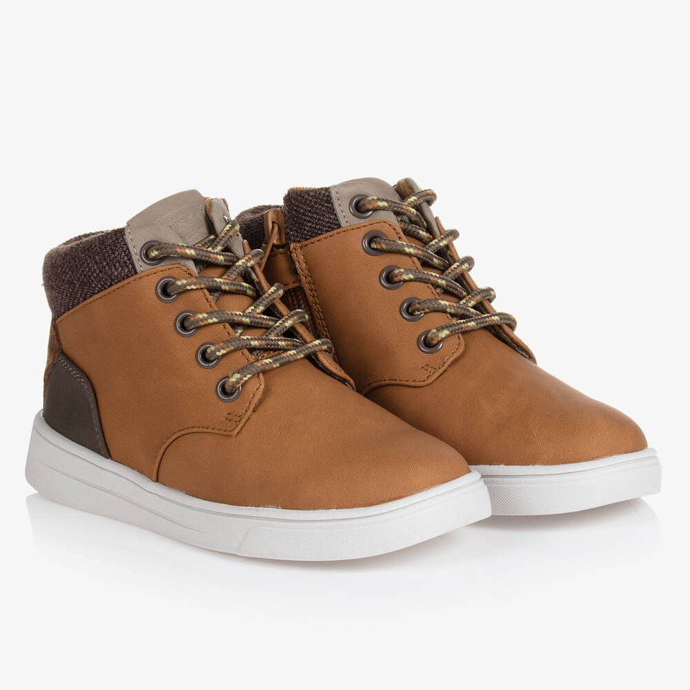 Mayoral-Teen Boys Faux Leather Boots | Childrensalon Outlet