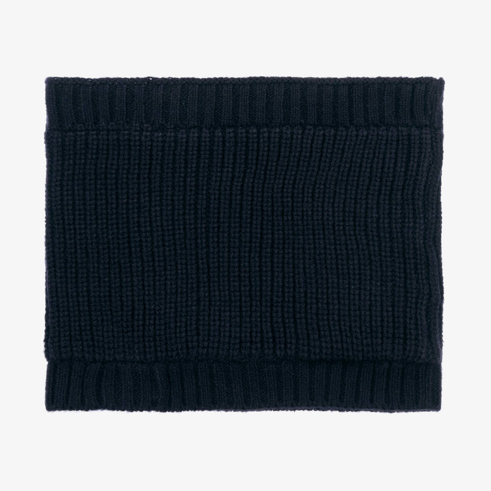 Mayoral-Синий вязаный снуд для подростков | Childrensalon Outlet